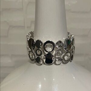 Belk Silver Circle Design Bracelet